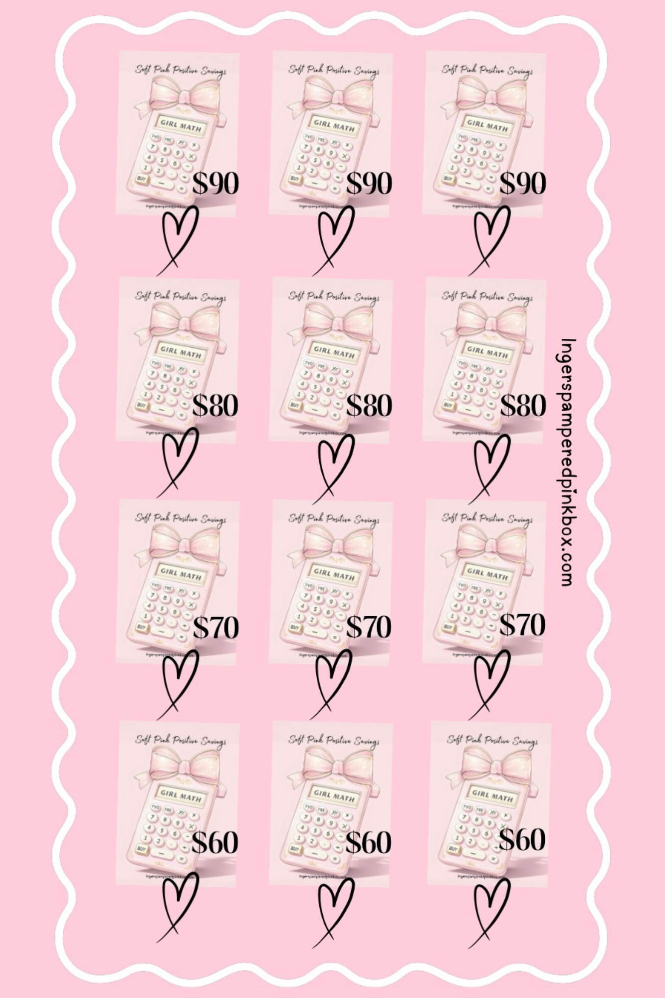 DREAM SAVINGS CHALLENGE BUNDLE