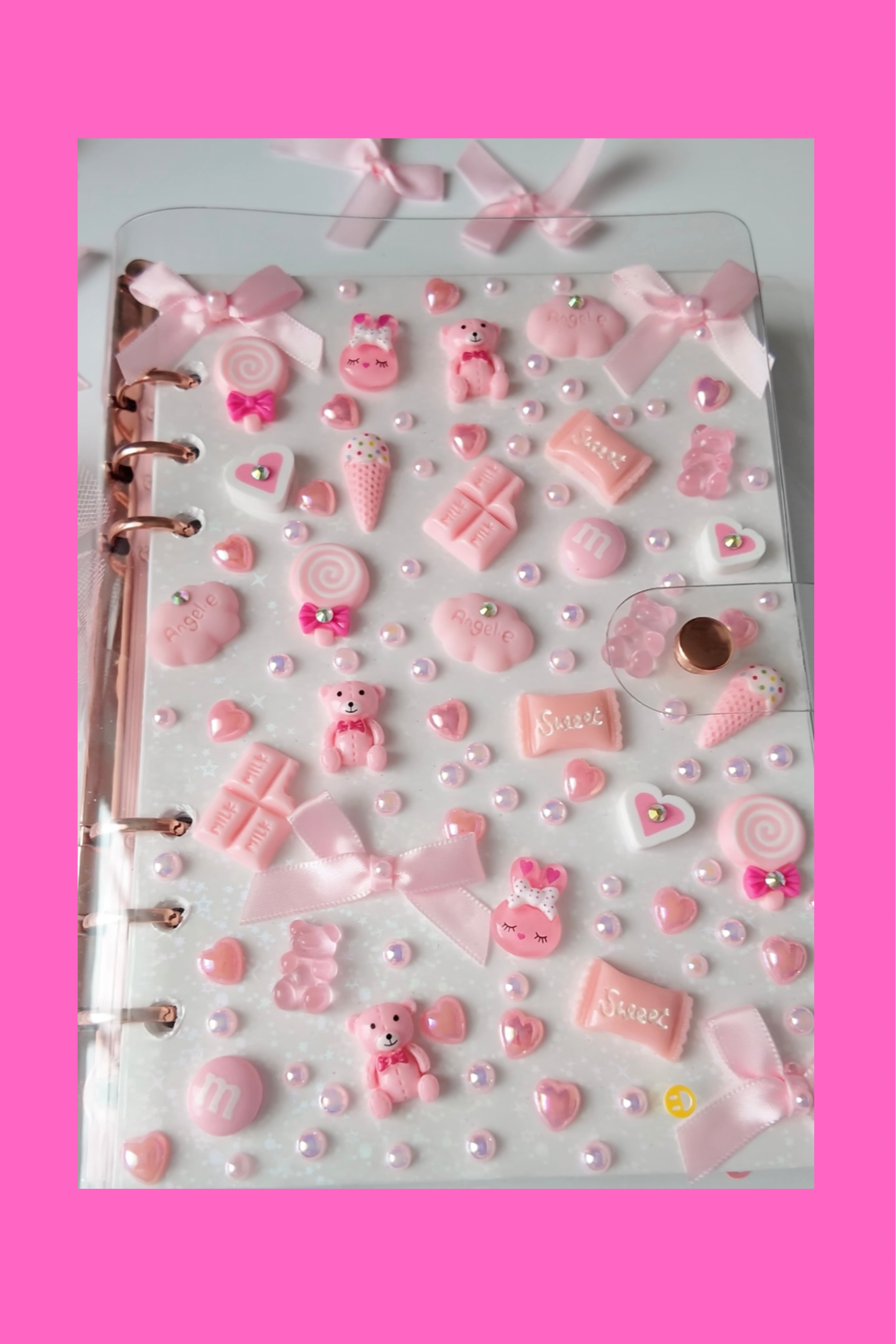HANDMADE CHARM BINDER
