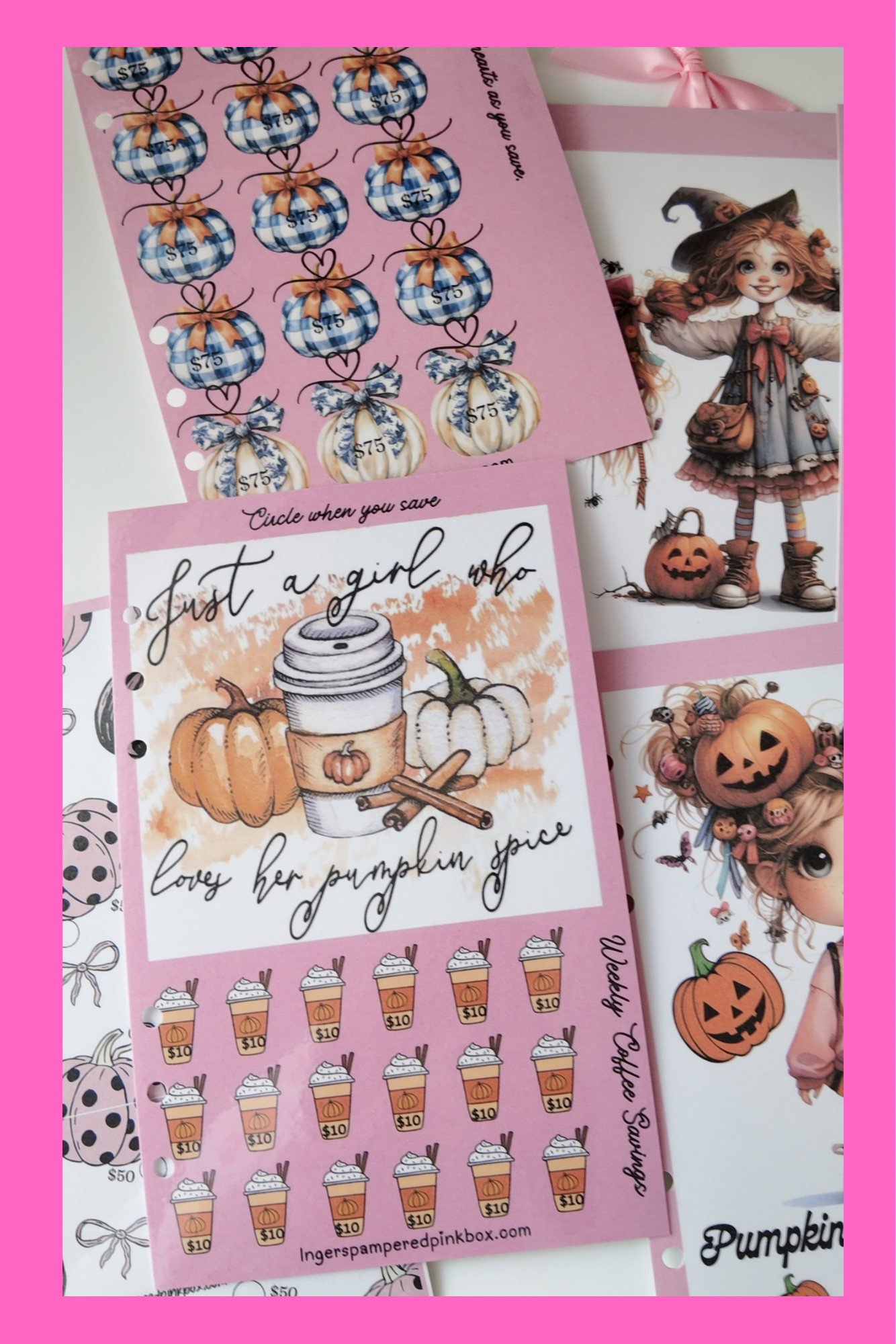 PUMPKIN PATCH SAVINGS CHALLENGE BUNDLE