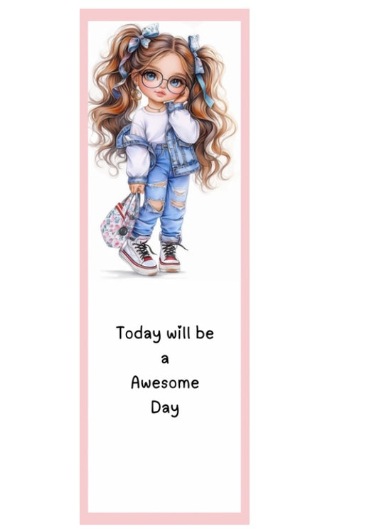 AWESOME DAY  BOOKMARK