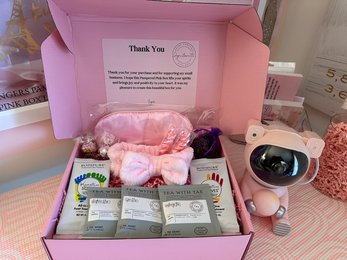 The Little Pamper Pink Box