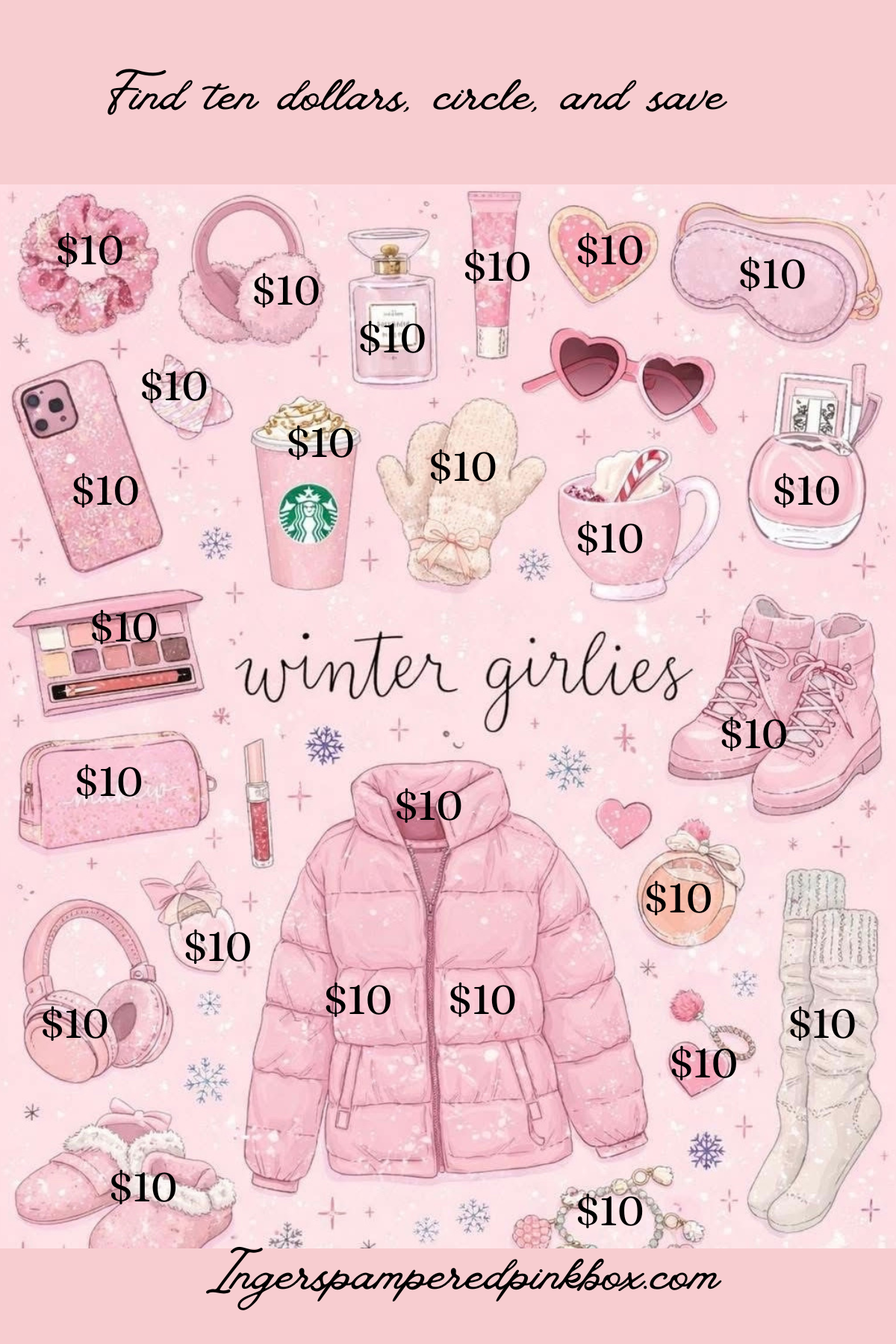 EASY GIRL SAVINGS CHALLENGE