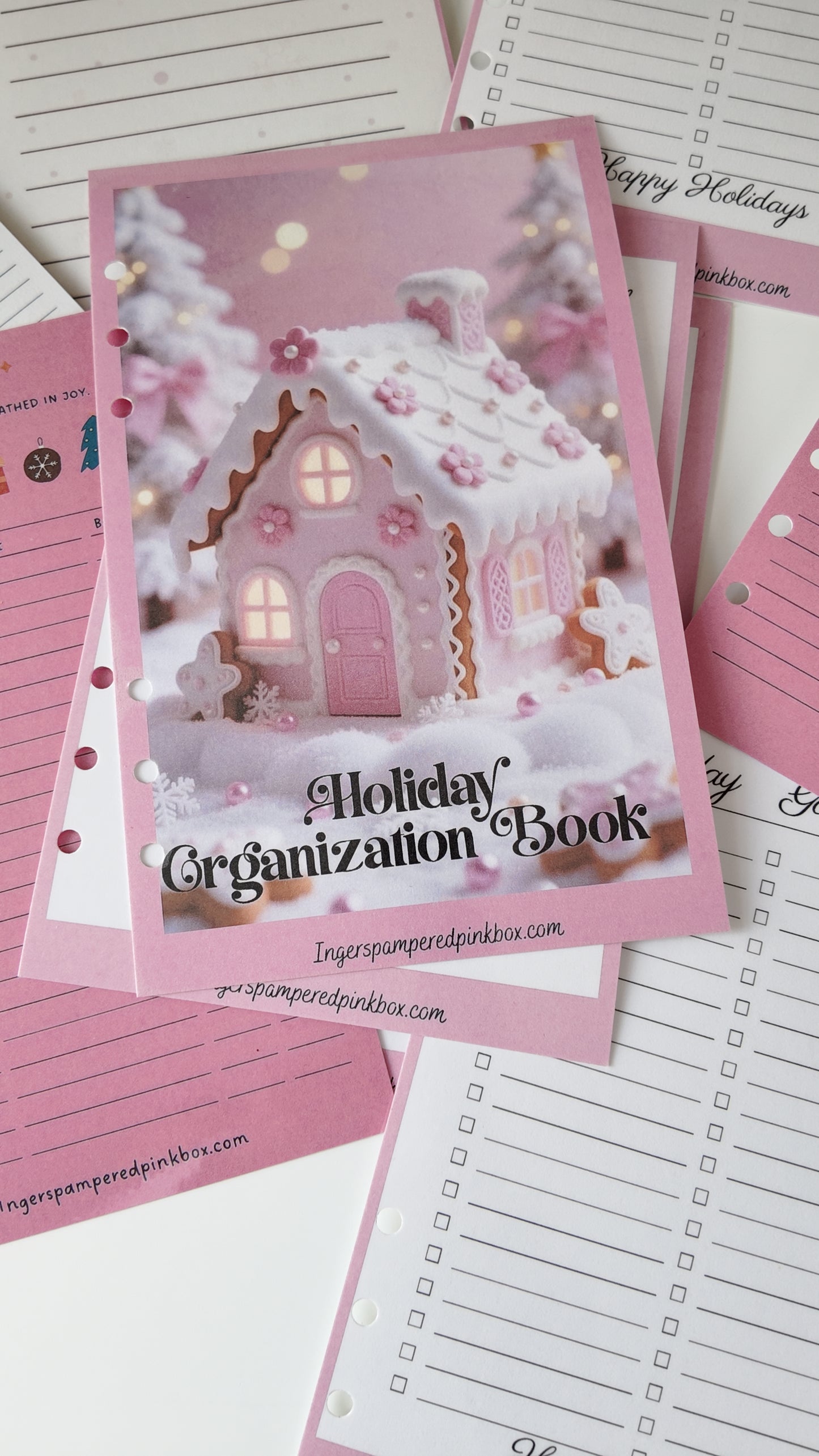 HOLIDAY ORGANIZATION BOOK