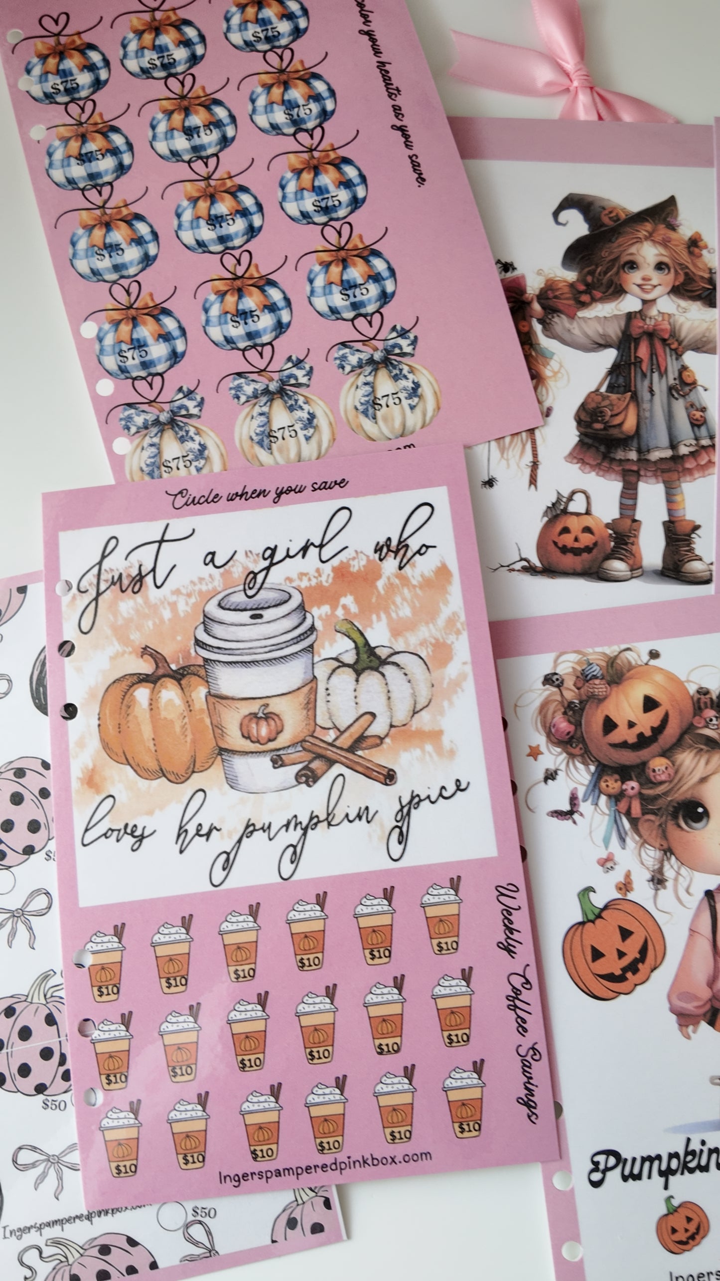 PUMPKIN PATCH SAVINGS CHALLENGE BUNDLE
